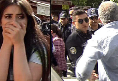 Ankara'da bir gazi ailesi taksicilerin saldırısına uğradı...