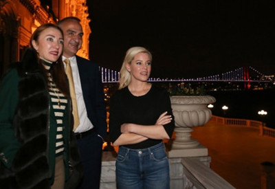 Dünyaca ünlü sinema yıldızı İstanbul'da