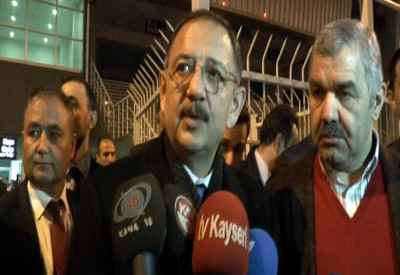 Bakan Özhaseki'den hakeme tepki