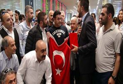 Washington'ta serbest bırakılan Sinan Narin İstanbul'a geldi