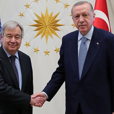 Cumhurbaşkanı Erdoğan, BM Genel Sekreteri Guterres ile telefonda görüştü