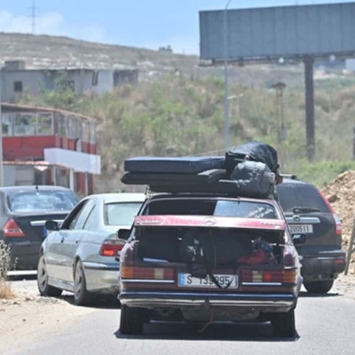 Barış anlaşması sonrası Lübnanlılar evlerine dönmek için yola çıktı