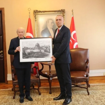 Özel Harekat Başkanı'ndan Devlet Bahçeli'ye ziyaret