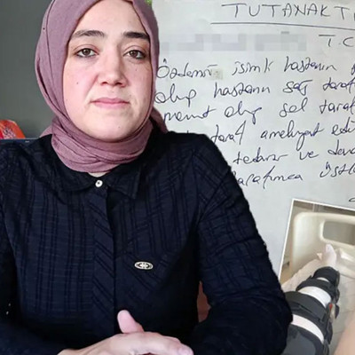 Özel hastanedeki doktordan akılalmaz hata! Sakat diz yerine sağlam olanı ameliyat etti