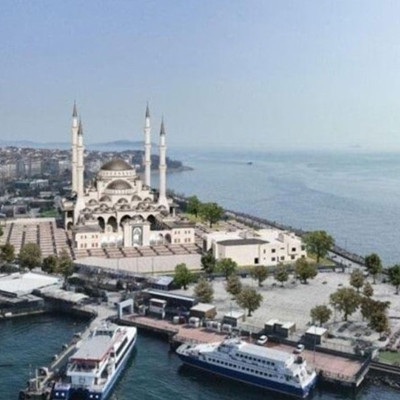 Kadıköy'e inşa edilecek caminin son hali: İlk kazma vuruldu