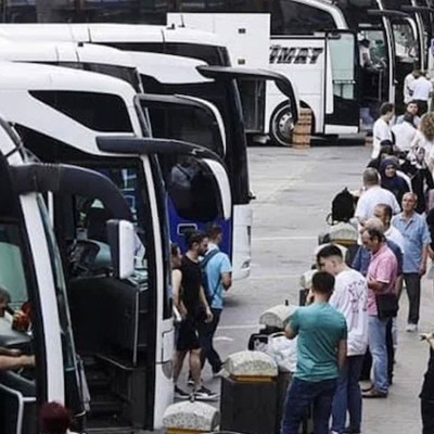 Okulların tatil oldu! Şehirler arası otobüslerde yoğunluk arttı