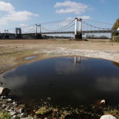 Fransa'da derelerin yüzde 25'i kurudu