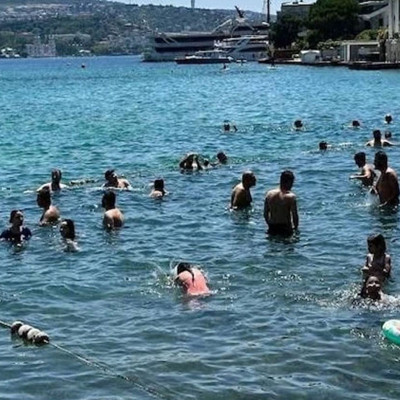 İstanbul'da sıcak hava ve nem bunalttı