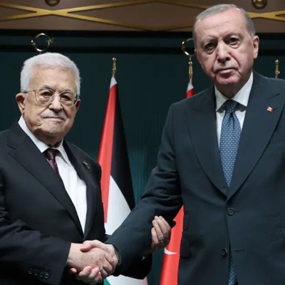 Mahmud Abbas Türkiye'de. Erdoğan: "Filistin halkı dimdik ayaktadır"