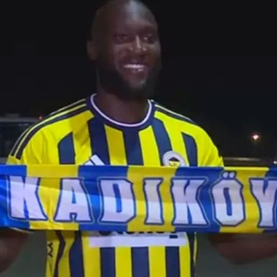 Fenerbahçe'nin yeni transferi Lukaku İstanbul'da!