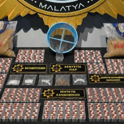 Malatya'da uyuşturucu operasyonunda 7 tutuklama