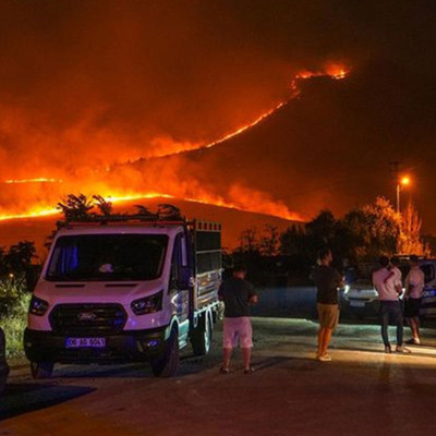 Ankara'da yangın çıktı: Bir kişi gözaltında