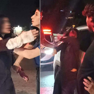 Polise çıkıştı, "Sanatçıyım" diyerek gazetecilere tükürdü, yere yığıldı