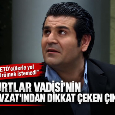 Kurtlar Vadisi'nin Nevzat'ından yıllar sonra gelen Osman Sınav çıkışı