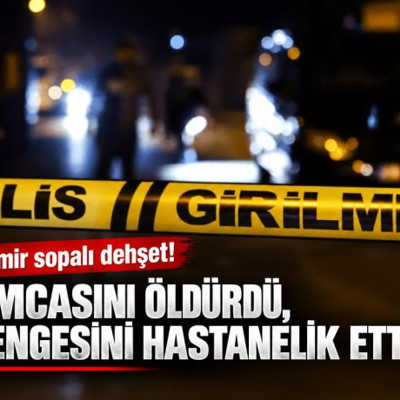 Demir sopalı dehşet: Amcasını öldürdü, yengesini hastanelik etti