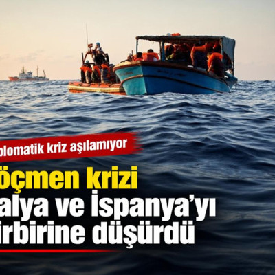 Göçmen krizi İtalya ve İspanya'yı birbirine düşürdü