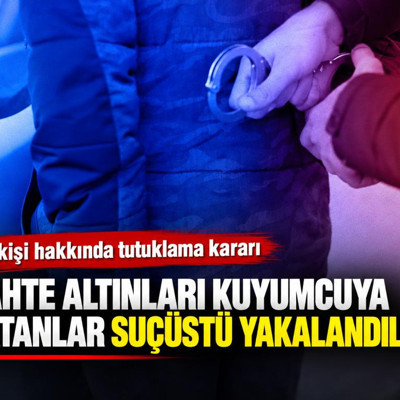 Bolu'da kendi ürettikleri sahte altınları kuyumcuya satanlar suçüstü yakalandı: 3 tutuklama