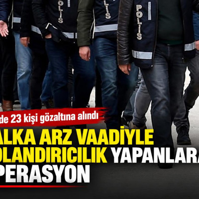 Halka arz vaadiyle dolandırıcılık yapanlara operasyon: 11 ilde 23 gözaltı