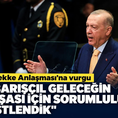 Cumhurbaşkanı Erdoğan: "Mekke Anlaşması'yla barışçıl geleceğin inşası için sorumluluk üstlendik"
