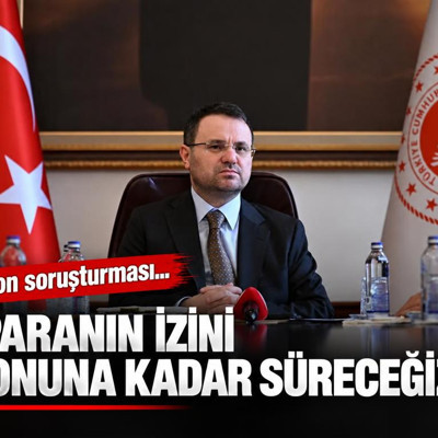 Fon soruşturması... Bakan Gürlek: Paranın izini sonuna kadar süreceğiz