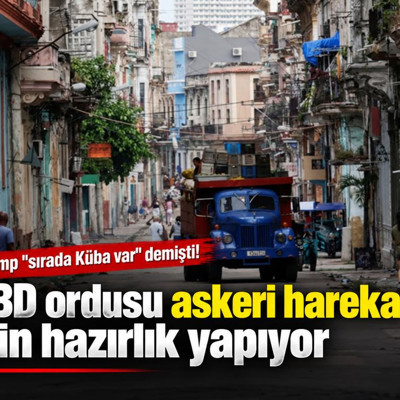 ABD ordusu Küba'ya yönelik askeri harekat için hazırlık yapıyor