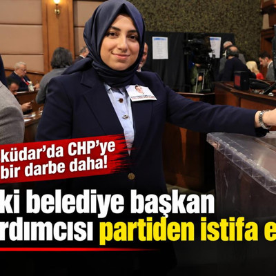 Üsküdar'da CHP'ye bir darbe daha! Eski belediye başkan yardımcısı partiden istifa etti