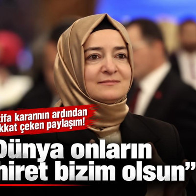 Fatma Betül Sayan Kaya’nın istifasının ardından dikkat çeken paylaşım!