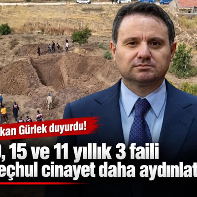 Bakan Gürlek duyurdu: 19, 15 ve 11 yıllık 3 faili meçhul cinayet daha aydınlatıldı