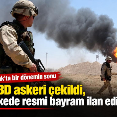 Irak'ta bir dönemin sonu: ABD askeri çekildi, ülkede resmi bayram ilan edildi