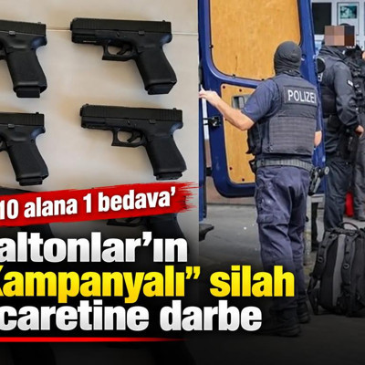 '10 alana 1 bedava' Daltonlar’ın "Kampanyalı" silah ticaretine darbe