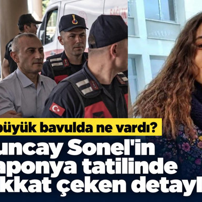 2 büyük bavulda ne vardı? Tuncay Sonel'in Japonya tatilinde dikkat çeken detaylar