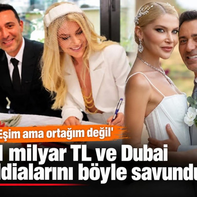 'Eşim ama ortağım değil' Mustafa Sandal 11 milyar TL ve Dubai iddialarını böyle savundu!