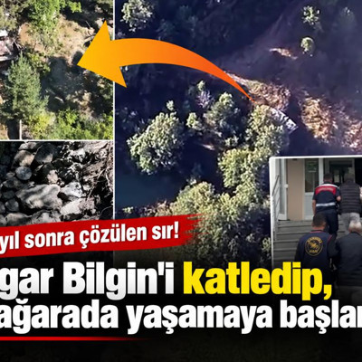 30 yıl sonra çözülen sır. Nigar Bilgin'i katledip, mağarada yaşamaya başlamış