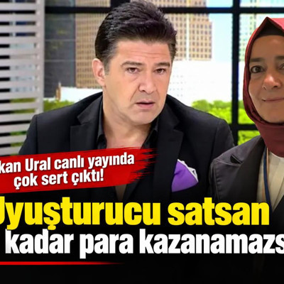 Hakan Ural canlı yayında çok sert çıktı: “Uyuşturucu satsan bu kadar para kazanamazsın”