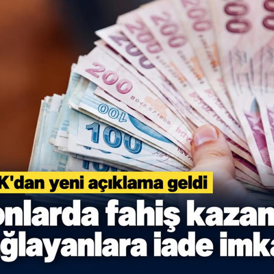 Fonlarda fahiş kazanç sağlayanlara para iadesi imkanı