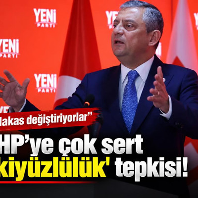 Özgür Özel’den CHP’ye çok sert 'ikiyüzlülük' tepkisi: "Makas değiştiriyorlar”