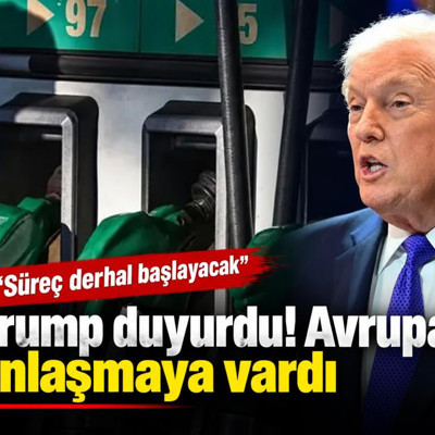 Trump duyurdu! Avrupa dizel yakıt stoklarını serbest bırakma konusunda anlaştı... "Süreç derhal başlayacak"