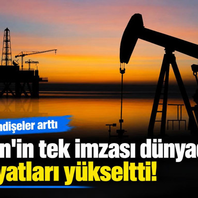 Çin'in tek imzası dünyada fiyatları yükseltti!