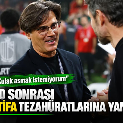 Montella'dan 3-0 sonrası istifa tezahüratlarına yanıt. "Kulak asmak istemiyorum"