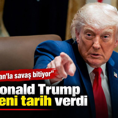 Trump yeni tarih verdi: "İran'la savaş bitiyor"