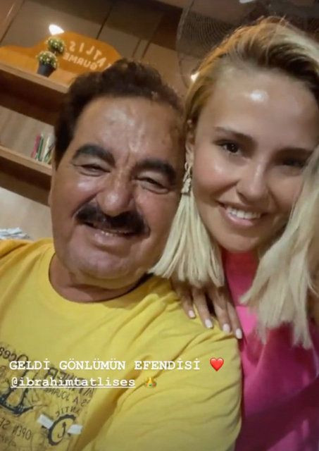 Gülçin Karakaya'dan sevgilisi İbrahim Tatlıses'e: Geldi gönlümün efendisi - Resim : 1