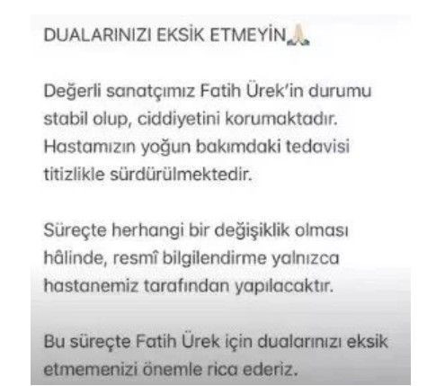 Fatih Ürek öldü iddiası! Kardeşlerinden sonra hastaneden açıklama geldi - Resim: 3