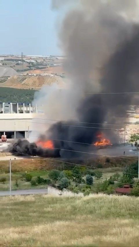 Kocaeli'de çöp ayrıştırma tesisinde yangın - Resim: 4