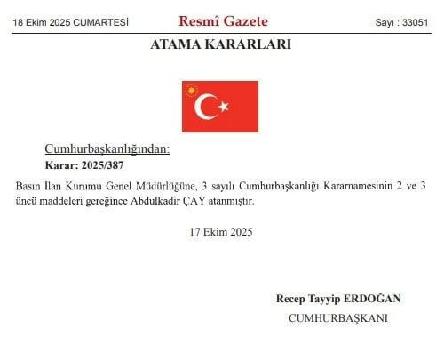 Erdoğan imzaladı: SETA Genel Müdürü Basın İlan Kurumu'na Genel Müdür atandı - Resim : 1