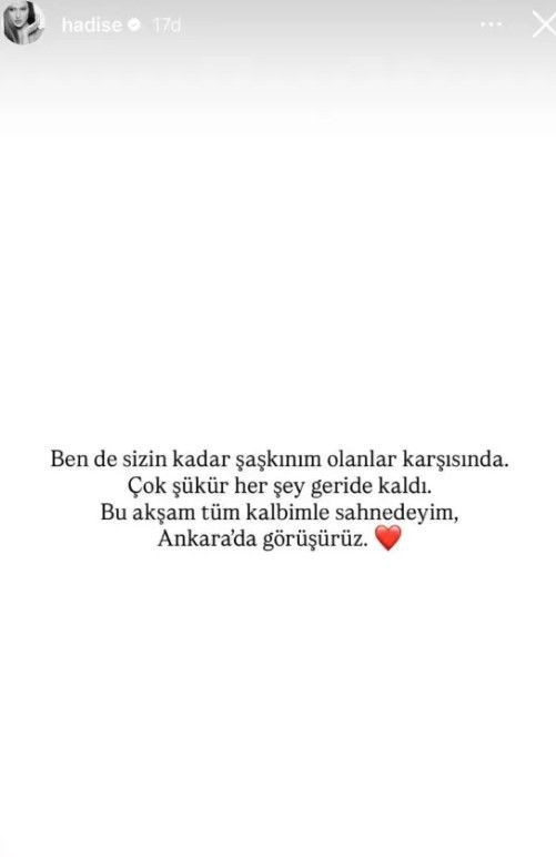 Hadise'den serbest bırakıldıktan sonra ilk açıklama! "Çok şükür her şey geride kaldı..." - Resim : 2
