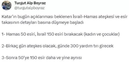 Filistin-İsrail arasındaki ateşkes şartları belli oldu! - Resim : 1