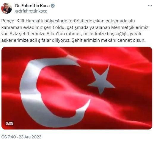 6 askerimiz şehit oldu: Siyasilerden peş peşe taziye mesajları - Resim : 2