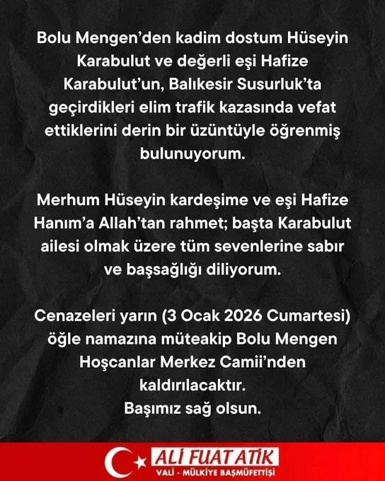 Susurluk'taki kazada &ouml;lenlerin M&uuml;nevver Karabulut'un amcası ile yengesi olduğu ortaya &ccedil;ıktı - Resim : 1