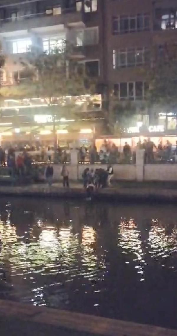 Eskişehir'de Porsuk Çayı’na düşen kadın, can simidiyle kurtarıldı - Resim: 2