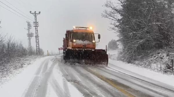 Karabük'te kar yağışı etkili oldu - Resim: 4